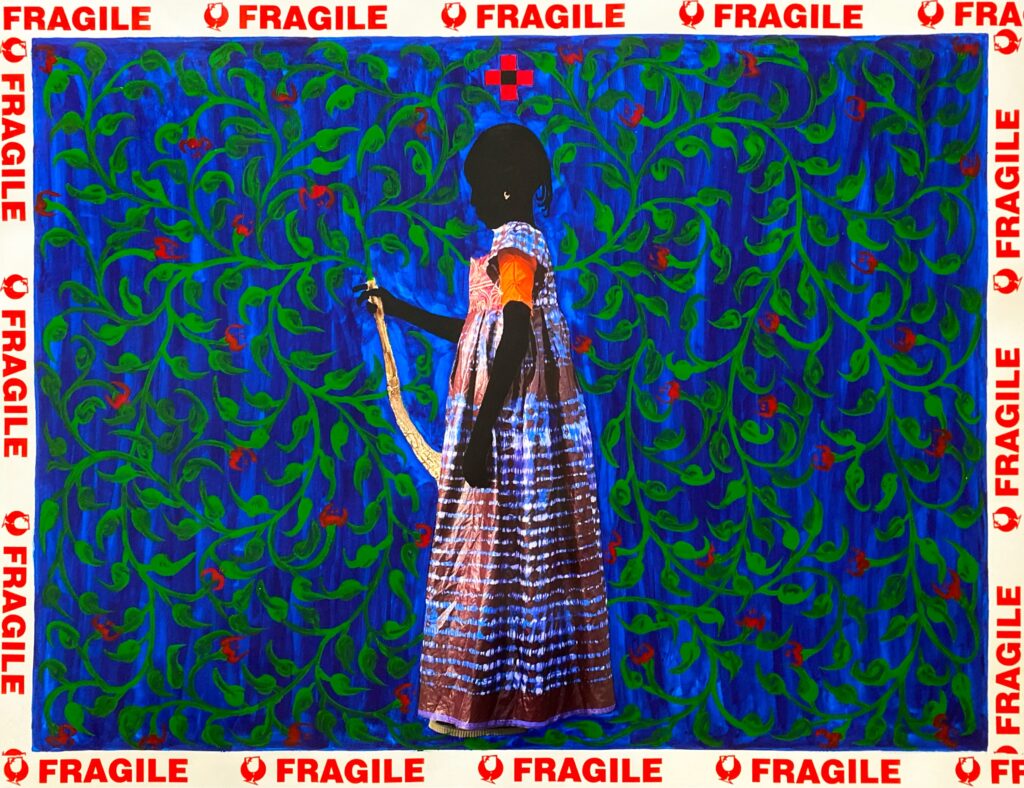 The indigo landscape