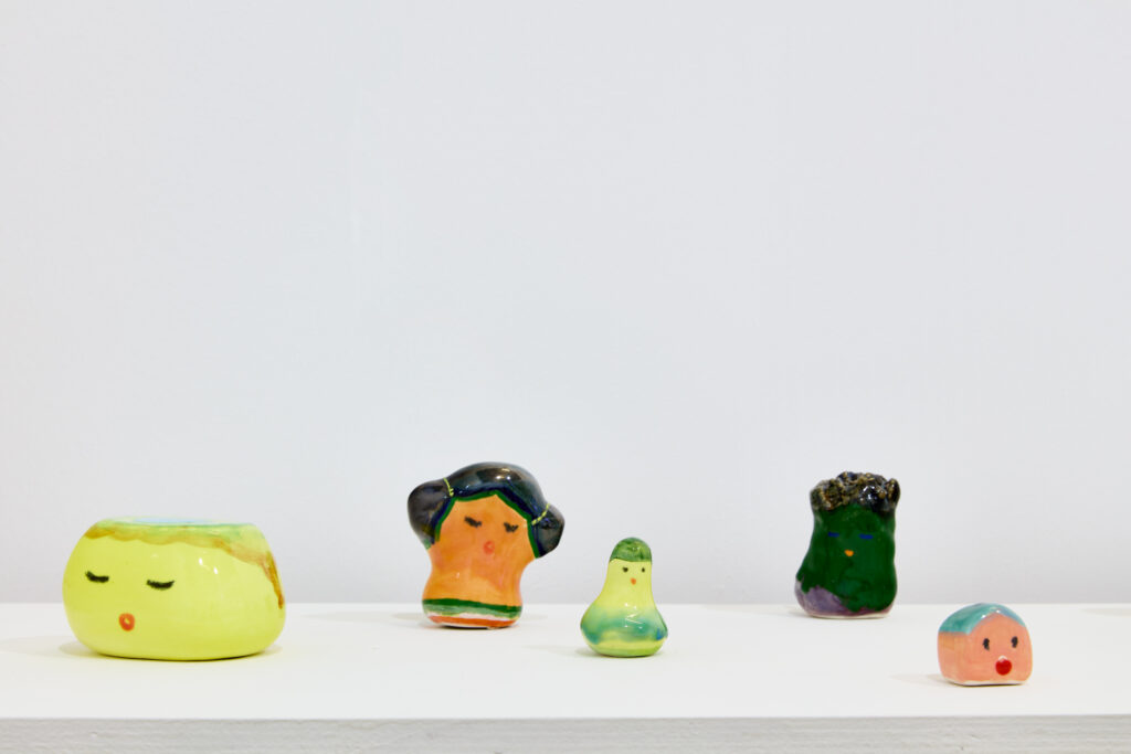 Ceramic Untitled (Creatures bathing in hot springs)