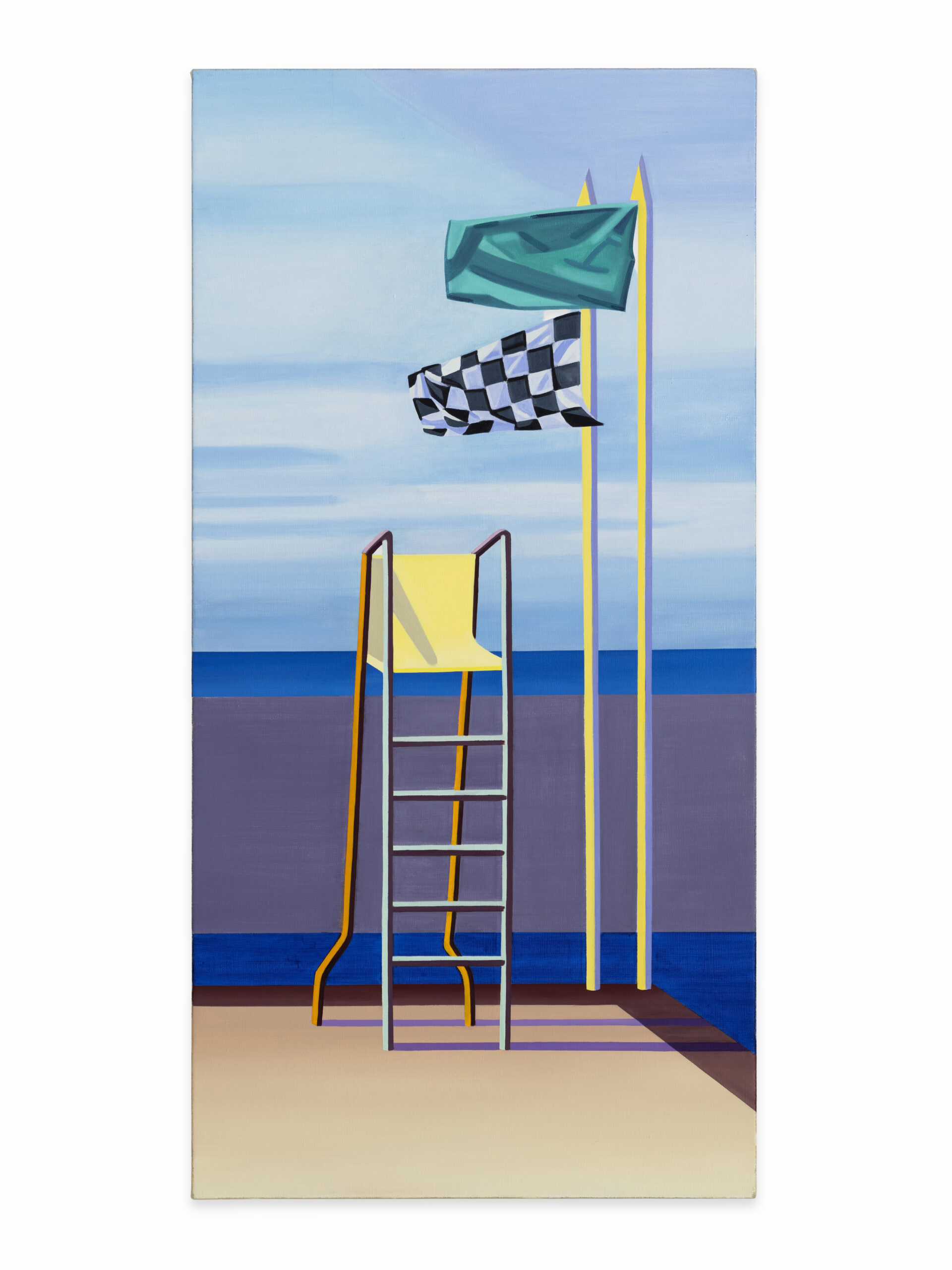 Ara Méndez Murillo

Desde aquí arriba (I) / From up here (I) (2025)
100 x 50 cm
oil on canvas