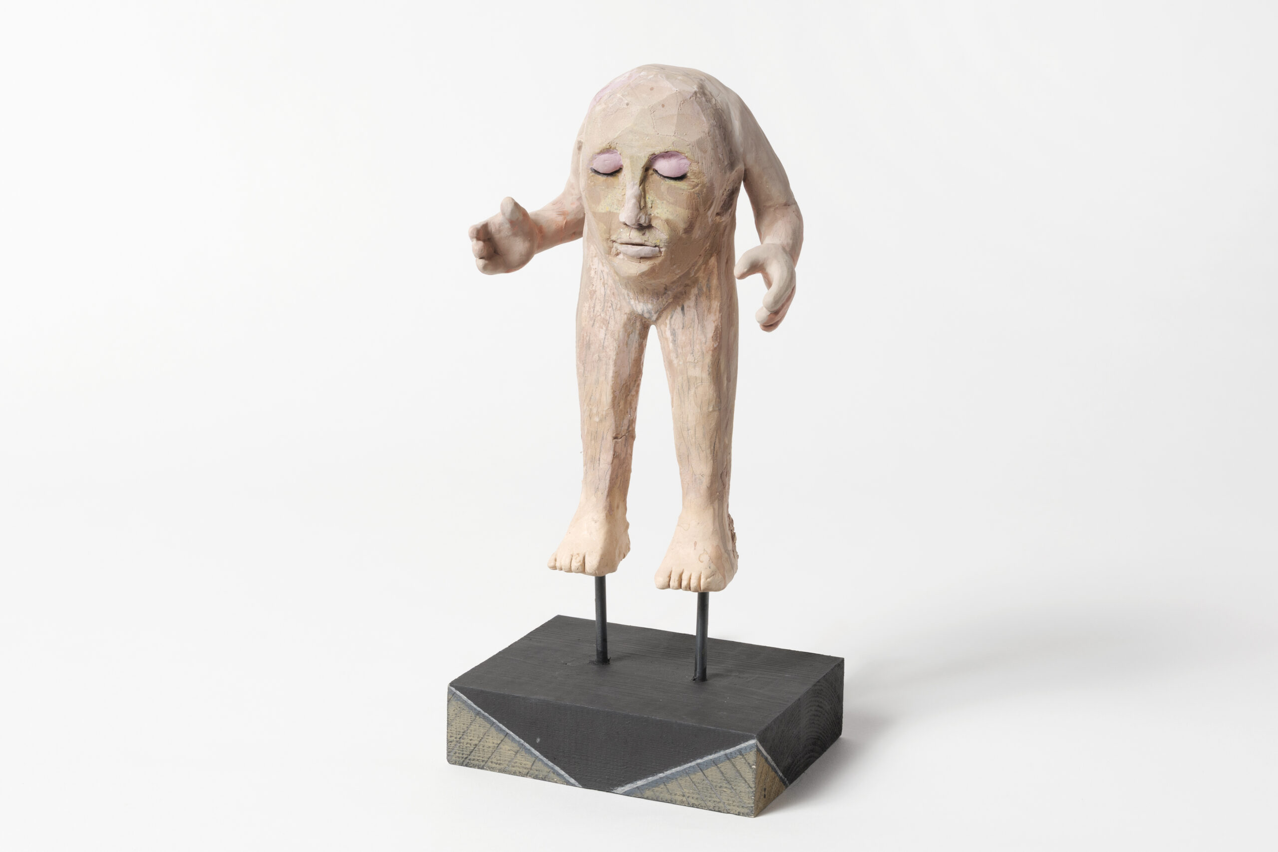 Warre Mulder
Faraway Face (Blemmye) (2025)
37 x 17 x 14 cm
Ceramics, wood, acrylic resin, epoxy, paint