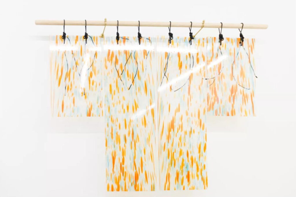 Haori Kimono Orange Confetti