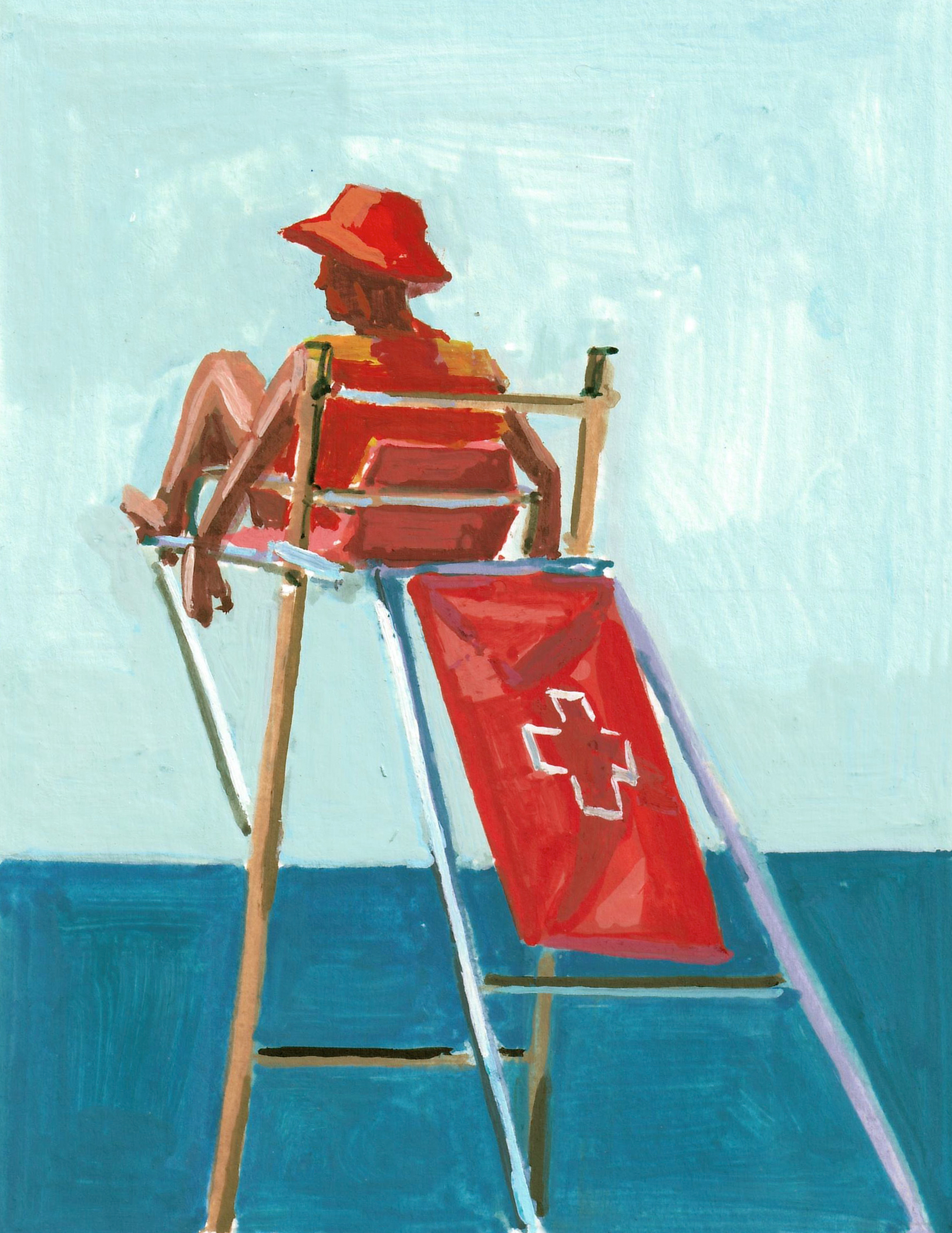 Ara Méndez Murillo
S/T#25 (2025)
9.6 x 7.5 cm
gouache on paper (framed 30 x 26 cm)