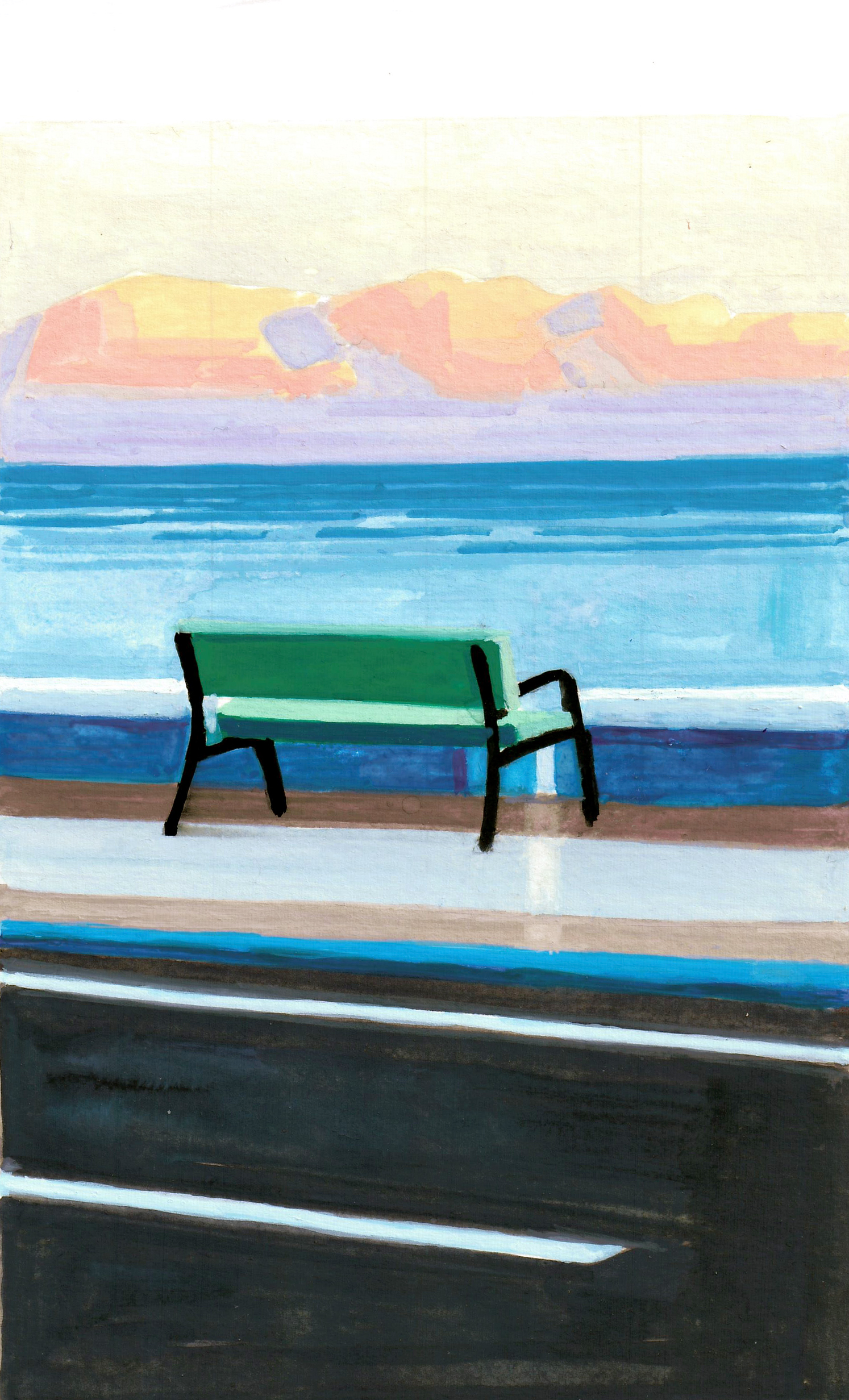 Ara Méndez Murillo
S/T#30 (2025)
12.7 x 7.7 cm
gouache on paper (framed 25,5 x 23 cm)