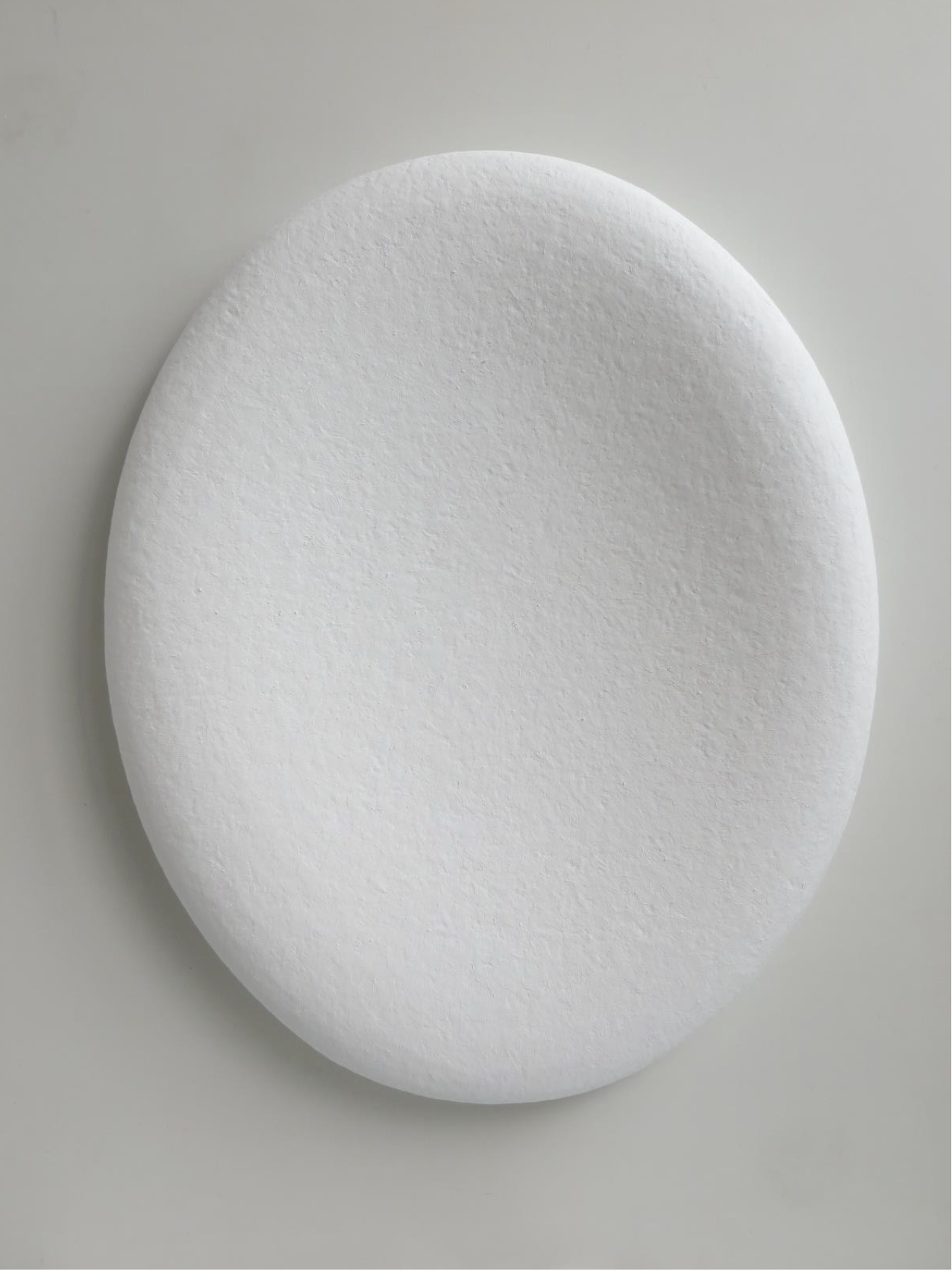 Yumiko Yoneda, Birth of silence 70825, 2025, modelling clay, plaster, polystyrene, 61x49x6cm