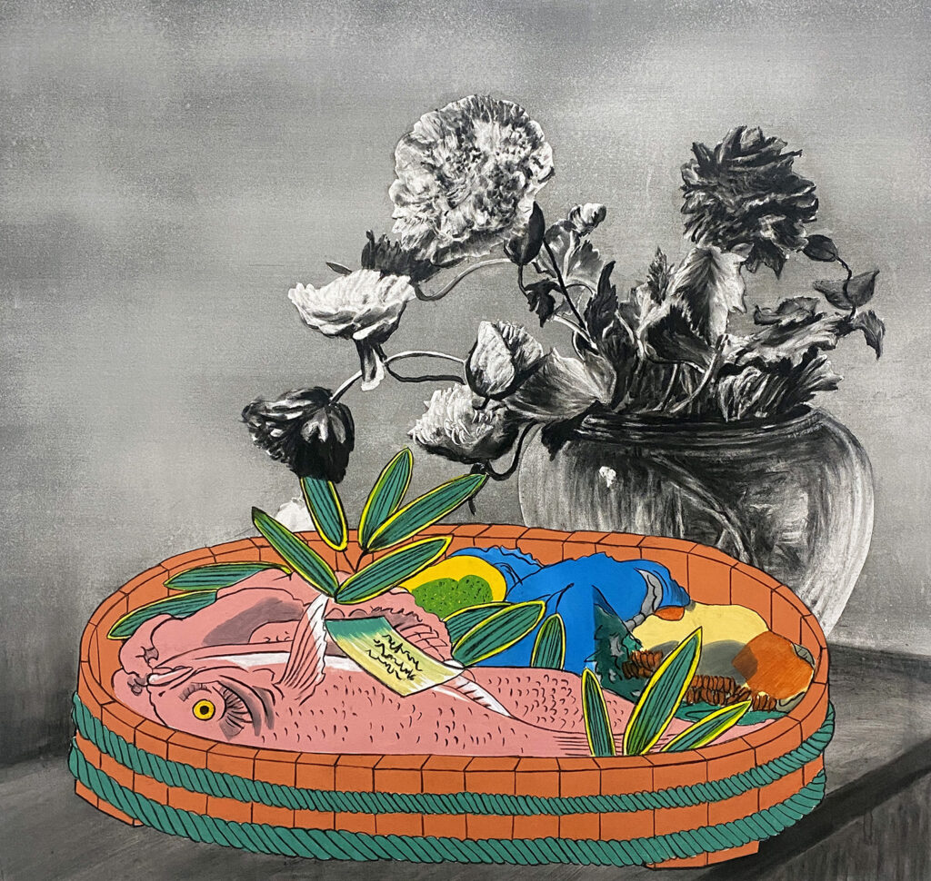 Seafood and Shellfish on a Shelf